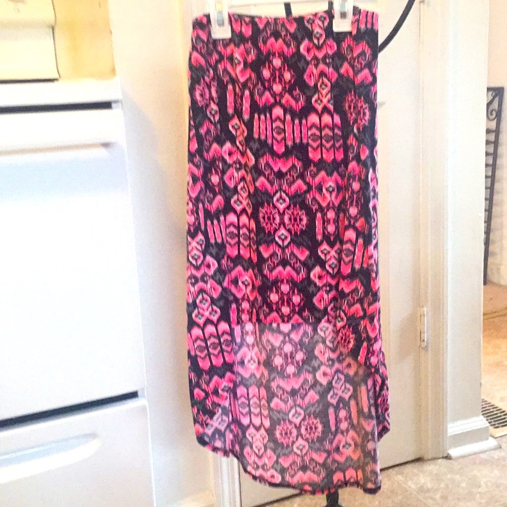 Girls High Low Skirt